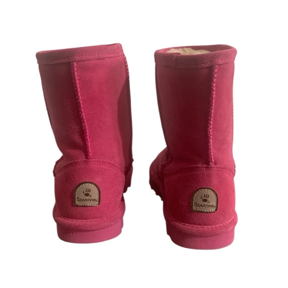 BearPaw Youth Pink Boots Girl 13
